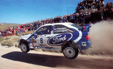 Ari Vatanen - Fred Gallagher
32º TAP Rallye de Portugal 1998. Ford Escort WRC. Clasificado 5º.

Del 22 al 25 de Marzo, Matosinhos, Porto, Portugal.
Superficie: tierra 

El Rally tenia un total de 1701.81 km de los que 380.18 km divididos en 28 tramos, eran especiales.

Se inscribieron 116 equipos, tomaron la salida 116, finalizaron 47.@
Palabras clave: ;Ford;Escort;WRC;Portugal;1998;