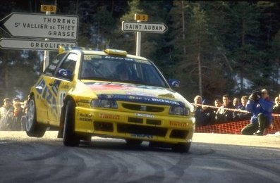 Harri Rovanpera - Voitto Silander
66º Rallye Automobile de Monte-Carlo 1998. Seat Ibiza GTI 16V Evo2 (B-7501-TK). Clasificado 11º.

Del 19 al 21 de Enero, Monte-Carlo.
Superficie: asfalto - nieve.

El Rally tenia un total de 1454.53 km de los que 359.19 km divididos en 18 tramos eran especiales.

Tomaron la salida 106 equipos, finalizaron 60.@
Palabras clave: Harri_Rovanpera;Seat;Ibiza;Montecarlo;1998