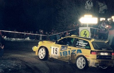 Harri Rovanpera - Voitto Silander
66º Rallye Automobile de Monte-Carlo 1998. Seat Ibiza GTI 16V Evo2 (B-7501-TK). Clasificado 11º.

Del 19 al 21 de Enero, Monte-Carlo.
Superficie: asfalto - nieve.

El Rally tenia un total de 1454.53 km de los que 359.19 km divididos en 18 tramos eran especiales.

Tomaron la salida 106 equipos, finalizaron 60.@
Palabras clave: Harri_Rovanpera;Seat;Ibiza;GTI;Montecarlo;1998