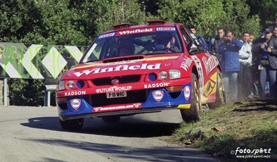 Renaud Verreydt - Jean-François Elst
40º Rallye Sanremo - Rallye d'Italia 1998. Subaru Impreza S5 WRC '97 (P10 WRC). Clasificado 13º.

Del 12 al 14 Octubre, Sanremo, Imperia, Liguria, Italia.
Superficie: asfalto.

El Rally tenia un total de 1494.80 Km de los que 400.30 km divididos en 24 tramos eran especiales.

Se inscribieron 160 equipos, tomaron la salida 153, finalizaron 76.

© fotosport
@
Palabras clave: Subaru;Impreza;WRC;Sanremo;1998