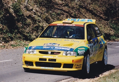 Salvador Cañellas - Xavier Lorza
34º Rallye Catalunya - Costa Brava (Rallye de España) 1998. Seat Ibiza Kit Car Evo2 (B-7501-TK). Clasificado 17º.

Del 20 al 22 de Abril, Lloret de Mar, Girona, Catalunya, España.
Superficie: asfalto.

El Rally tenia un total de 1471.74 Km de los que 400.71 Km divididos en 19 tramos eran especiales.

Se inscribieron 125 equipos, tomaron la salida 115, finalizaron 46.@
Palabras clave: Seat;Kit_Car;Ibiza;1998