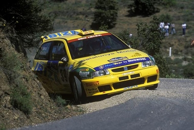 Salvador Cañellas - Xavier Lorza
34º Rallye Catalunya - Costa Brava (Rallye de España) 1998. Seat Ibiza Kit Car Evo2 (B-7501-TK). Clasificado 17º.

Del 20 al 22 de Abril, Lloret de Mar, Girona, Catalunya, España.
Superficie: asfalto.

El Rally tenia un total de 1471.74 Km de los que 400.71 Km divididos en 19 tramos eran especiales.

Se inscribieron 125 equipos, tomaron la salida 115, finalizaron 46.@
Palabras clave: Salvador_Cañellas;Seat;Ibiza;Catalunya;Costa_Brava;España;1998;Spain