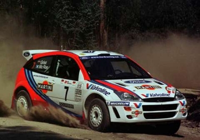 Colin McRae - Nicky Grist
33º TAP Rallye de Portugal 1999. Ford Focus WRC '99 (S7 FMC). Clasificado 1º.
Ford Motor Co. Ltd.

Del 21 al 24 de Marzo, Matosinhos, Porto, Portuigal.
Superficie: tierra.

El Rally tení­a un total de 1768.61 km de los que 399.51 km divididos en 23 tramos eran especiales (dos de ellos fueron cancelados SS18 Arganil - Coja 2 de 20.96 km y SS19 Salgueiro - Gois 2 de 19.70 km).

Se inscribieron 117 equipos, tomaron la salida 117, finalizaron 56.@
Palabras clave: ;Ford;Focus;WRC;Portugal;1999