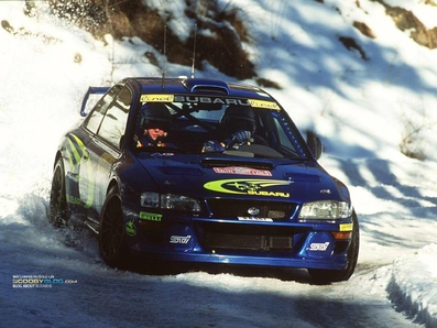 Juha Kankkunen - Juha Repo
67º Rallye Automobile de Monte-Carlo 1999. Subaru Impreza S5 WRC '99 (S8 SRT). Clasificado 2º.

Del 17 al 20 de Enero, Monte-Carlo.
Superficie: asfalto - nieve.

El Rally tenia un total de 1613.7 km de los que 424.6 km divididos en 14 tramos, eran especiales.

Tomaron la salida 86 equipos, finalizaron 46.@
Palabras clave: ;Subaru;Impreza;WRC;Montecarlo;1999;nieve