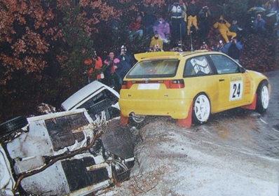 Toni Gardemeister - Paavo Lukander
67º Rallye Automobile de Monte-Carlo 1999. Seat Ibiza GTI 16V Evo 2 (B-7064-UK). Clasificado 14º.

Del 17 al 20 de Enero, Monte-Carlo.
Superficie: asfalto - nieve.

El Rally tenia un total de 1613.7 km de los que 424.6 km divididos en 14 tramos, eran especiales.

Tomaron la salida 86 equipos, finalizaron 46.@
Palabras clave: Seat;Ibiza;Montecarlo;1999