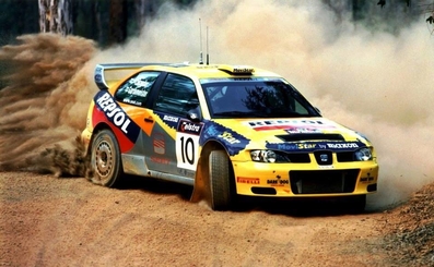 Toni Gardemeister - Paavo Lukander
12º Telstra Rally Australia 1999. Seat Cordoba WRC Evo2. Clasificado 16º.

Del 4 al 7 de Noviembre, Perth.
Superficie: tierra.

El Rally tenia un total de 1424.33 Km de los que 395.88 Km divididos en 23 tramos eran especiales.

Se inscribieron 89 equipos, tomaron la salida 84, finalizaron 49.@
Palabras clave: Toni_Gardemeister;Seat;Cordoba;WRC;Australia;1999