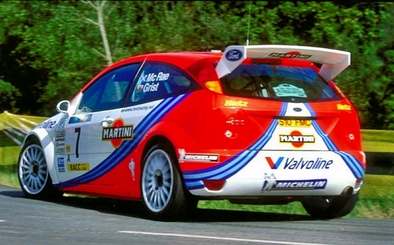 Colin McRae - Nicky Grist 
35º Rallye Catalunya - Costa Brava - Rallye de España 1999. Ford Focus RS WRC '99 (S10 FMC). Abandonó en SS15 Coll de Santigosa de 10.62 km.
Ford Motor Co. Ltd.

Del 19 al 21 de Abril, Lloret de Mar, Girona, Catalunya, España.
Superficie: asfalto.
 
El Rally tenia un total de 1713.31 km de los que 396.01 km divididos en 19 tramos eran especiales.

Se inscribieron 109 equipos, tomaron la salida 109, finalizaron 56.@
Palabras clave: ;Fod;Focus;WRC;Catalunya;1999;Costa_Brava;España;Spain