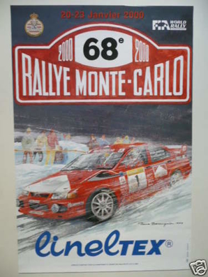 68º Rallye Automobile de Monte-Carlo 2000
Del 19 al 22 de Enero, Monte-Carlo.
Superficie: asfalto - nieve

El Rally tenía un total de 1434.85 km de los que 412.81 km divididos en 15 tramos eran especiales (uno de ellos fue cancelado SS6 L'Epine - Rosans de 31.40 km).

Tomaron la salida 92 equipos, finalizaron 59.
Palabras clave: detalles;2000;Montecarlo