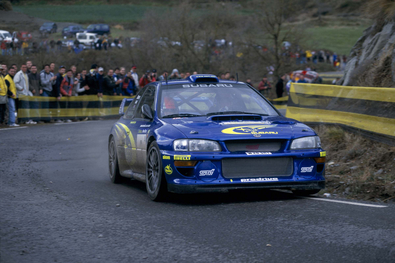 Richard Burns - Robert Reid
36º Rallye Catalunya - Costa Brava - Rallye de España 2000. Subaru Impreza S6 WRC '00 (W20 SRT). Clasificado 2º.

Del 30 de Marzo al 2 de Abril, Lloret de Mar, Girona, Catalunya, España.
Superficie: asfalto.

El Rally tenia un total de 1874.7 km de los que 383.09 km divididos en 15 tramos eran especiales.

Se inscribieron 95 equipos, tomaron la salida 91, finalizaron 55.@
Palabras clave: Richard_Burns;Robert_Reid;Subaru;Impreza;WRC;Catalunya;España;2000