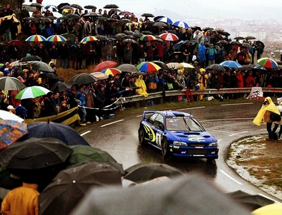 Richard Burns - Robert Reid
36º Rallye Catalunya - Costa Brava - Rallye de España 2000. Subaru Impreza S6 WRC '00 (W20 SRT). Clasificado 2º.

Del 30 de Marzo al 2 de Abril, Lloret de Mar, Girona, Catalunya, España.
Superficie: asfalto.

El Rally tenia un total de 1874.7 km de los que 383.09 km divididos en 15 tramos eran especiales.

Se inscribieron 95 equipos, tomaron la salida 91, finalizaron 55.@
Palabras clave: Richard_Burns;Robert_Reid;Subaru;Impreza;WRC;Catalunya;España;2000