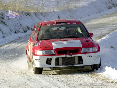 Tommi Mäkinen - Risto Mannisenmäki
69º Rallye Automobile de Monte-Carlo 2001. Mitsubishi Lancer Evo 6.5 (X6 MMR). Clasificado 1º.

Del 18 al 21 de Enero, Mónaco.
Superficie: asfalto - nieve.

El Rally tenia un total de 1738.81 km de los que 392.18 km divididos en 15 tramos eran especiales, (una de ellas fue cancelada SS10 Comps 2 de 20.53 Km).

Se inscribieron 60 equipos, tomaron la salida 56, finalizaron 27.@
Palabras clave: Mitsubishi;Lancer;Montecarlo;2001;Nieve;