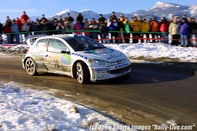 Toni Gardemeister - Paavo Lukander
69º Rallye Automobile de Monte-Carlo 2001. Peugeot 206 WRC (206 MWL 75). Clasificado 5º.

Del 18 al 21 de Enero, Mónaco.
Superficie: asfalto - nieve.

El Rally tenia un total de 1738.81 km de los que 392.18 km divididos en 15 tramos eran especiales, (una de ellas fue cancelada SS10 Comps 2 de 20.53 Km).

Se inscribieron 60 equipos, tomaron la salida 56, finalizaron 27.@
Palabras clave: Peugeot;WRC;Montecarlo;2001