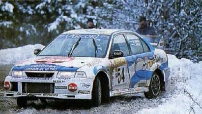 Marcos Ligato - Ruben Garci­a
69º Rallye Automobile de Monte-Carlo 2001. Mitsubishi Lancer Evo VI. Clasificado 13º.

Del 18 al 21 de Enero, Mónaco.
Superficie: asfalto - nieve.

El Rally tenia un total de 1738.81 km de los que 392.18 km divididos en 15 tramos eran especiales, (una de ellas fue cancelada SS10 Comps 2 de 20.53 Km).

Se inscribieron 60 equipos, tomaron la salida 56, finalizaron 27.@
Palabras clave: Mitsubishi;Lancer;Montecarlo;2001;nieve