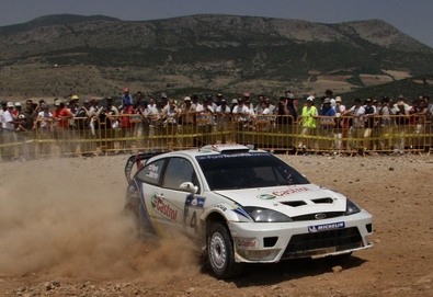 Markko Märtin - Michael Park
50º Golden Acropolis Rally 2003. Ford Focus RS WRC '03 (EO03 YRJ). Clasificado 1º.

Del 5 al 8 de Junio, Lamia, Grecia.
Superficie: tierra.

El Rally tenia un total de 1,441.37 Km de los que 399.49 Km divididos en 22 tramos eran especiales (una de ellas fue cancelada SS8 Lilea - Parnassos 1 de 2,43 Km).

Se inscribieron 90 equipos, tomaron la salida 82, finalizaron 37.@
Palabras clave: Markko_Martin;Ford;Focus;WRC;Grecia;Acropolis;2003