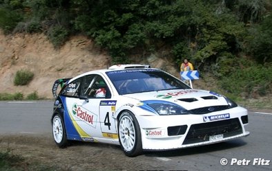 Markko Märtin - Michael Park
39º Rallye Catalunya - Costa Brava - Rallye de España 2003. Ford Focus RS WRC '03 (EK52 NWN). Clasificado 3º.

Del 24 al 26 de Octubre, Lloret de Mar, Girona, Catalunya, España.
Superficie: asfalto.

El Rally tenia un total de 1553.72 Km de los que 381.18 Km divididos en 22 tramos eran especiales.

Se inscribieron 49 equipos, tomaron la salida 47, finalizaron 33.

© Petr Fitz
@
Palabras clave: Markko_Martin