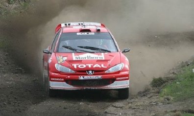 Richard Burns - Robert Reid
23º YPF Rally Argentina 2003. Peugeot 206 WRC (206 NLM 75). Clasificado 3º.

Del 8 al 11 de Mayo.
Superficie: tierra.

El Rally tenia un total de 1,370.00 Km de los que 402.35 Km divididos en 25 tramos eran especiales (uno de ellos fue cancelados SS14 Capilla del Monte - San Marcos Sierra 1 de 23.02 Km).

Se inscribieron 88 equipos, tomaron la salida 78, finalizaron 33.@
Palabras clave: Richard_Burns;Peugeot;WRC;Argentina;2003