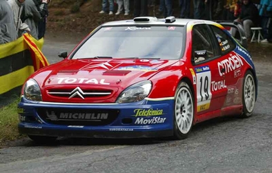 Carlos Sainz - Luis Moya
39º Rallye Catalunya - Costa Brava - Rallye de España 2003. Citröen Xsara WRC (39 CSP 92). Clasificado 7º.

Del 24 al 26 de Octubre, Lloret de Mar, Girona, Catalunya, España.
Superficie: asfalto.

El Rally tenia un total de 1553.72 Km de los que 381.18 Km divididos en 22 tramos eran especiales.

Se inscribieron 49 equipos, tomaron la salida 47, finalizaron 33.@
Palabras clave: ;Citroen;Xsara;WRC;Catalunya;2003;Spain