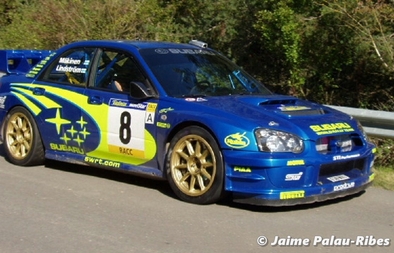 Tommi Mäkinen - Kaj Lindstrom
39º Rallye Catalunya - Costa Brava - Rallye de España 2003. Subaru Impreza S9 WRC '03 (S30 WRT). Clasificado 8º.

Del 24 al 26 de Octubre, Lloret de Mar, Girona, Catalunya, España.
Superficie: asfalto.

El Rally tenia un total de 1553.72 Km de los que 381.18 Km divididos en 22 tramos eran especiales.

Se inscribieron 49 equipos, tomaron la salida 47, finalizaron 33.

© Jaime Palau-Ribes
@
Palabras clave: ;Subaru;Impreza;WRC;Catalunya;2003;Spain