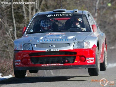 Armin Schwarz - Manfred Hiemer
71º Rallye de Monte-Carlo 2003. Hyundai Accent WRC. Clasificado 8º.@
Palabras clave: Hyundai;Accent;WRC;Montecarlo;2003