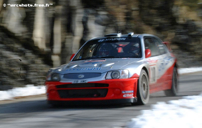 Armin Schwarz - Manfred Hiemer
71º Rallye de Monte-Carlo 2003. Hyundai Accent WRC. Clasificado 8º.@
Palabras clave: Hyundai;Accent;WRC;Montecarlo;2003