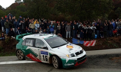 Toni Gardemeister - Paavo Lukander
47º Tour de Corse - Rallye de France 2003. Skoda Fabia WRC (3S3 1949). Clasificado 11º.
Skoda Motorsport

Del 17 al 19 de Octubre, Ajaccio.
Superficie: asfalto.

El Rally tení­a un total de 971.75 km de los que 397.40	km divididos en 16 tramos eran especiales.

Se inscribieron 71 equipos, tomaron la salida 62, finalizaron 34.@
Palabras clave: Toni_Gardemeister;Skoda;Fabia;WRC;Corse;Corcega;Francia;2003