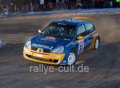 Brice Tirabassi - Jacques-Julien Renucci
71º Rallye Automobile de Monte-Carlo 2003. Renault Clio S1600 (871 AMC 83). Clasificado 17º.

Del 24 al 26 de Enero, Monaco.
Superficie: asfalto - nieve.

El Rally tenia un total de 1357.92 km de los que 415.02 km divididos en 14 tramos eran especiales.

Tomaron la salida 50 equipos, finalizaron 29.@
Palabras clave: Renault;Clio;Montecarlo;2003
