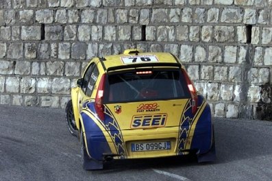 Luca Cecchettini - Marco Muzzarelli
71º Rallye Automobile de Monte-Carlo 2003. Fiat Punto S1600 (BS 099CJ). Clasificado 25º.

Del 24 al 26 de Enero, Monaco.
Superficie: asfalto - nieve.

El Rally tenia un total de 1357.92 km de los que 415.02 km divididos en 14 tramos eran especiales.

Tomaron la salida 50 equipos, finalizaron 29.@
Palabras clave: Fiat;Punto;Montecarlo;2003