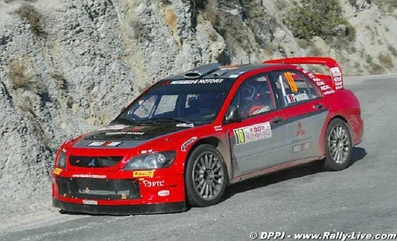 Gilles Panizzi - Hervé Panizzi
73º Rallye Automobile de Monte-Carlo 2005. Mitsubishi Lancer WRC. Clasificado 3º.
El Rally tenis un total de 1,360.13 Km de los que 353.07 Km divididos en 15 tramos, eran especiales.
Tomaron la salida 34 equipos, finalizaron 24.@
Palabras clave: Gilles_Panizzi;Mitsubishi;Lancer;WRC;Montecarlo;2005