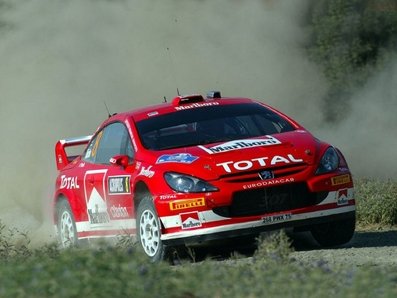 Markko Martin - Michael Park
52º Rally Acròpolis de Grecia 2005. Peugeot 307WRC Evo2. Clasificado 8º.
El Rally tenia un total de 1,065.57 Km de los que 349.57 Km divididos en 19 tramos, eran especiales.
Se inscribieron 91 equipos, tomaron la salida 88, finalizaron 54.@
Palabras clave: Markko_Martin;Michael_Park;Peugeot;WRC;Grecia;2005;Acropolis