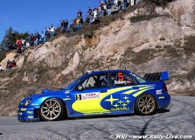 Petter Solberg - Phil Mills
73º Rallye Automobile de Monte-Carlo 2005. Subaru Impreza WRC. Abandonò por accidente en SS12 La Bollene Vesubie - Sospel 1 de 31.19 Km.
El Rally tenis un total de 1,360.13 Km de los que 353.07 Km divididos en 15 tramos, eran especiales.
Tomaron la salida 34 equipos, finalizaron 24.@
Palabras clave: Petter_Solberg;Phil_Mills;Subaru;Impreza;WRC;Montecarlo;2005