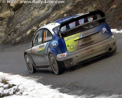 Marcus Grönholm - Timo Rautiainen
74º Rallye Automobile de Monte-Carlo 2006. Ford Focus RS WRC '06 (EU55 BMV). Clasificado 1º.

Del 20 al 22 de Enero, Monaco.
Superficie: asfalto - nieve.

El Rally tenia un total de 1294.89 Km de los que 366.39 km divididos en 18 tramos eran especiales, (2 de ellas fueron canceladas SS3 Pierlas - Ilonse 1 de 23.22 Km y SS11 La Tour sur Tinee - Utelle 2 de 18.73 Km).

Se inscribieron 53 equipos, tomaron la salida 51, finalizaron 43.@
Palabras clave: Marcus_Gronholm;Timo_Rautiainen;Ford;Focus;RS;WRC;Montecarlo;2006