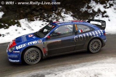 Sébastien Loeb - Daniel Elena
74º Rallye Automobile de Monte-Carlo 2006. Citröen Xsara WRC (831 DPT 78). Clasificado 2º.

Del 20 al 22 de Enero, Monaco.
Superficie: asfalto - nieve.

El Rally tenia un total de 1294.89 Km de los que 366.39 km divididos en 18 tramos eran especiales, (2 de ellas fueron canceladas SS3 Pierlas - Ilonse 1 de 23.22 Km y SS11 La Tour sur Tinee - Utelle 2 de 18.73 Km).

Se inscribieron 53 equipos, tomaron la salida 51, finalizaron 43.@
Palabras clave: Sebastien_Loeb;Citroen;Xsara;WRC;Montecarlo;2006