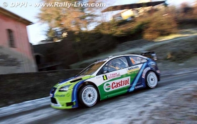 Mikko Hirvonen - Jarmo Lehtinen
74º Rallye Automobile de Monte-Carlo 2006. Ford Focus RS WRC 06 (EU55 BNA). Clasificado 7º.

Del 20 al 22 de Enero, Monaco.
Superficie: asfalto - nieve.

El Rally tenia un total de 1294.89 Km de los que 366.39 km divididos en 18 tramos eran especiales, (2 de ellas fueron canceladas SS3 Pierlas - Ilonse 1 de 23.22 Km y SS11 La Tour sur Tinee - Utelle 2 de 18.73 Km).

Se inscribieron 53 equipos, tomaron la salida 51, finalizaron 43.@
Palabras clave: ;Jarmo_Lehtinen;Ford;Focus;RS;WRC;Montecarlo;2006