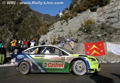Mikko Hirvonen - Jarmo Lehtinen
74º Rallye Automobile de Monte-Carlo 2006. Ford Focus RS WRC 06 (EU55 BNA). Clasificado 7º.

Del 20 al 22 de Enero, Monaco.
Superficie: asfalto - nieve.

El Rally tenia un total de 1294.89 Km de los que 366.39 km divididos en 18 tramos eran especiales, (2 de ellas fueron canceladas SS3 Pierlas - Ilonse 1 de 23.22 Km y SS11 La Tour sur Tinee - Utelle 2 de 18.73 Km).

Se inscribieron 53 equipos, tomaron la salida 51, finalizaron 43.@
Palabras clave: ;Jarmo_Lehtinen;Ford;Focus;RS;WRC;Montecarlo;2006