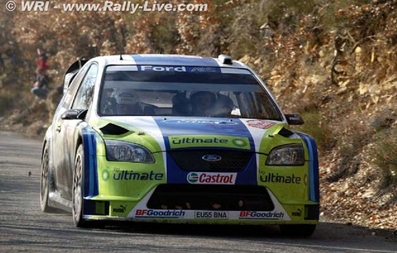 Mikko Hirvonen - Jarmo Lehtinen
74º Rallye Automobile de Monte-Carlo 2006. Ford Focus RS WRC 06 (EU55 BNA). Clasificado 7º.

Del 20 al 22 de Enero, Monaco.
Superficie: asfalto - nieve.

El Rally tenia un total de 1294.89 Km de los que 366.39 km divididos en 18 tramos eran especiales, (2 de ellas fueron canceladas SS3 Pierlas - Ilonse 1 de 23.22 Km y SS11 La Tour sur Tinee - Utelle 2 de 18.73 Km).

Se inscribieron 53 equipos, tomaron la salida 51, finalizaron 43.@
Palabras clave: ;Jarmo_Lehtinen;Ford;Focus;RS;WRC;Montecarlo;2006