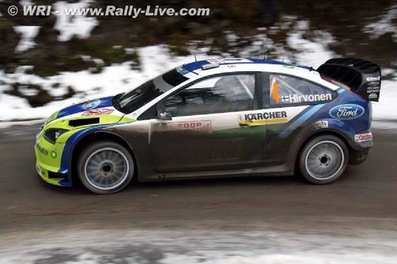 Mikko Hirvonen - Jarmo Lehtinen
74º Rallye Automobile de Monte-Carlo 2006. Ford Focus RS WRC 06 (EU55 BNA). Clasificado 7º.

Del 20 al 22 de Enero, Monaco.
Superficie: asfalto - nieve.

El Rally tenia un total de 1294.89 Km de los que 366.39 km divididos en 18 tramos eran especiales, (2 de ellas fueron canceladas SS3 Pierlas - Ilonse 1 de 23.22 Km y SS11 La Tour sur Tinee - Utelle 2 de 18.73 Km).

Se inscribieron 53 equipos, tomaron la salida 51, finalizaron 43.@
Palabras clave: ;Jarmo_Lehtinen;Ford;Focus;RS;WRC;Montecarlo;2006