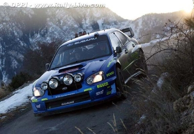 Petter Solberg - Phil Mills
74º Rallye Automobile de Monte-Carlo 2006. Subaru Impreza S12 WRC 06 (FT55 SRT). Abandonó por motor (pérdida de aceite) en SS7 Sigale - Bif. D10/D110 de 22.54 km.

Del 20 al 22 de Enero, Monaco.
Superficie: asfalto - nieve.

El Rally tenia un total de 1294.89 Km de los que 366.39 km divididos en 18 tramos eran especiales, (2 de ellas fueron canceladas SS3 Pierlas - Ilonse 1 de 23.22 Km y SS11 La Tour sur Tinee - Utelle 2 de 18.73 Km).

Se inscribieron 53 equipos, tomaron la salida 51, finalizaron 43.@
Palabras clave: Petter_Solberg;Phil_Mills;Subaru;Impreza;WRC;Montecarlo;2006