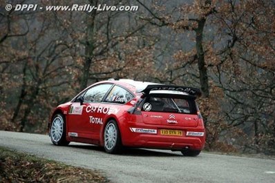 Sébastien Loeb - Daniel Elena
75º Rallye Automobile de Monte-Carlo 2007. Citröen C4 WRC (733 DYN 78). Clasificado 1º.

Del 18 al 21 de Enero, Valence, Monte-Carlo.
Superficie: asfalto - nieve.

El Rally tenia un total de 1185.22 km de los que 328.54 km divididos en 15 tramos eran especiales.

Tomaron la salida 47 equipos, finalizaron 39.
Palabras clave: Sébastien_Loeb;Daniel_Elena;Citroen;WRC;Montecarlo;2007