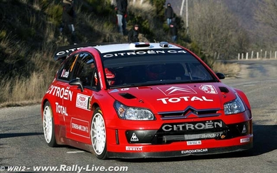 Sébastien Loeb - Daniel Elena
76º Rallye Automobile de Monte-Carlo 2008. Citröen C4 WRC (738 EGZ 78). Clasificado 1º.

Del 24 al 27 de Enero, Valence - Monaco.
Superficie: asfalto - nieve.

El Rally tenia un total de 1481.25 km de los que 365.09 km divididos en 19 tramos, eran especiales.

Se inscribieron 50, tomaron la salida 47, finalizaron 34.@
Palabras clave: Sebastien_Loeb;Citroen;WRC;Montecarlo;2008