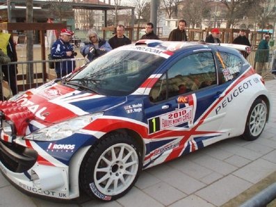 Kris Meeke - Paul Nagle
78º Rallye Automobile de Monte-Carlo 2010. Peugeot 207 S2000 (207 PMC). Abandonó por accidente en SS5 Labatie d'Andaure - St Pierre sur Doux 1 de 25.30 km.

Del 19 al 23 de Enero, Valence - Monaco.
Superficie: asfalto - nieve

El Rally tenia un total de 396.18 km cronometrados divididos en 3 etapas y 15 tramos especiales.

Tomaron la salida 59 equipos, finalizaron 36.@
Palabras clave: Kris_Meeke;Paul_Nagle;Peugeot;Montecarlo;2010