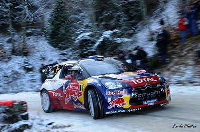 Sebastien Loeb - Daniel Elena
80º Rallye Automobile de Monte-Carlo 2012. Citröen DS3 WRC (BN-404-MV). Clasificado 1º.

Del 17 al 22 de Enero, Valence - Monaco.
Superficie: asfalto - nieve.

El Rally teni­a un total de 1772.52 km de los que 433.36 Km divididos en 18 tramos eran especiales.

Se inscribieron 82 equipos, tomaron la salida 73, finalizaron 45.@
Palabras clave: Sebastien_Loeb;Daniel_Elena;Citroen;DS3;WRC;Montecarlo;2012