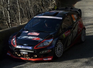 Henning Solberg - Ilka Minor
80º Rallye Automobile de Monte-Carlo 2012. Ford Fiesta RS WRC (PX11 AMU). Clasificado 13º.

Del 17 al 22 de Enero, Valence - Monaco.
Superficie: asfalto - nieve.

El Rally teni­a un total de 1772.52 km de los que 433.36 Km divididos en 18 tramos eran especiales.

Se inscribieron 82 equipos, tomaron la salida 73, finalizaron 45.@
Palabras clave: ;Ford;Fiesta;RS;WRC;Montecarlo;2012