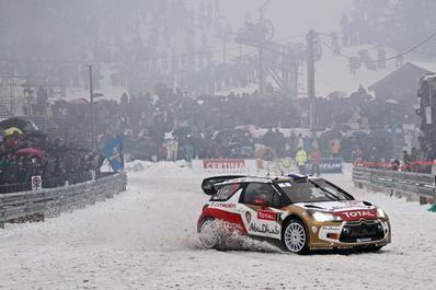 Sébastien Loeb - Daniel Elena
81º Rallye Automobile de Monte-Carlo 2013. Citröen DS3 WRC. Clasificado 1º.

Del 15 al 20 de Enero, Valence.
Superficie: asfalto - nieve.

El Rallye tenia un total de 1778.81 Km de los que 468.42 Km divididos en 18 tramos eran especiales (2 de ellos fueron cancelados por exceso de nieve, SS17 Moulinet - La Bollene Vesubie 3 de 23.54 Km y SS18 Lantosque - Luceram 2 de 18.95 Km).

Tomaron la salida 73 equipos, finalizaron 45.

Col de Turini
@
Palabras clave: Sebastien_Loeb;Citroen;DS3;WRC;Montecarlo;2013;nieve;Turini