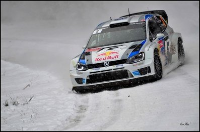 Sebastien Ogier - Julien Ingrassia
81º Rallye Automobile de Monte-Carlo 2013. Volkswagen Polo R WRC. Clasificado 2º.

Del 15 al 20 de Enero, Valence.
Superficie: asfalto - nieve.

El Rallye tenia un total de 1778.81 Km de los que 468.42 Km divididos en 18 tramos eran especiales (2 de ellos fueron cancelados por exceso de nieve, SS17 Moulinet - La Bollene Vesubie 3 de 23.54 Km y SS18 Lantosque - Luceram 2 de 18.95 Km).

Tomaron la salida 73 equipos, finalizaron 45.

COPYRIGHT Kevin Mazzilli
@
Palabras clave: Sebastien_Ogier;Volkswagen;Polo;WRC;2013;nieve;Montecarlo