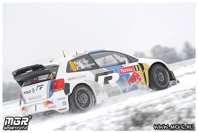 Sebastien Ogier - Julien Ingrassia
81º Rallye Automobile de Monte-Carlo 2013. Volkswagen Polo R WRC. Clasificado 2º.

Del 15 al 20 de Enero, Valence.
Superficie: asfalto - nieve.

El Rallye tenia un total de 1778.81 Km de los que 468.42 Km divididos en 18 tramos eran especiales (2 de ellos fueron cancelados por exceso de nieve, SS17 Moulinet - La Bollene Vesubie 3 de 23.54 Km y SS18 Lantosque - Luceram 2 de 18.95 Km).

Tomaron la salida 73 equipos, finalizaron 45.@
Palabras clave: Sebastien_Ogier;Volkswagen;Polo;WRC;2013;nieve