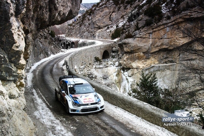 Sebastien Ogier - Julien Ingrassia
81º Rallye Automobile de Monte-Carlo 2013. Volkswagen Polo R WRC. Clasificado 2º.

Del 15 al 20 de Enero, Valence.
Superficie: asfalto - nieve.

El Rallye tenia un total de 1778.81 Km de los que 468.42 Km divididos en 18 tramos eran especiales (2 de ellos fueron cancelados por exceso de nieve, SS17 Moulinet - La Bollene Vesubie 3 de 23.54 Km y SS18 Lantosque - Luceram 2 de 18.95 Km).

Tomaron la salida 73 equipos, finalizaron 45.@
Palabras clave: Sebastien_Ogier;Volkswagen;Polo;WRC;2013