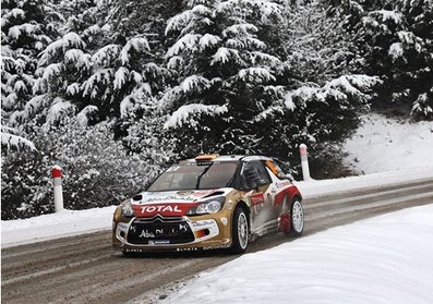 Dani Sordo Castillo - Carlos Del Barrio Corral
81º Rallye Automobile de Monte-Carlo 2013. Citröen DS3 WRC. Clasificado 3º.

Del 15 al 20 de Enero, Valence.
Superficie: asfalto - nieve.

El Rallye tenia un total de 1778.81 Km de los que 468.42 Km divididos en 18 tramos eran especiales (2 de ellos fueron cancelados por exceso de nieve, SS17 Moulinet - La Bollene Vesubie 3 de 23.54 Km y SS18 Lantosque - Luceram 2 de 18.95 Km).

Tomaron la salida 73 equipos, finalizaron 45.@
Palabras clave: Dani_Sordo;Citroen;DS3;WRC;Montecarlo;2013;nieve