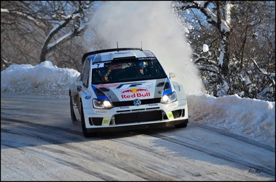 Jari-Matti Latvala - Miikka Anttila
81º Rallye Automobile de Monte-Carlo 2013. Volkswagen Polo R WRC (WOB VW 360). Abandonó por accidente en SS14 Moulinet - La Bollène Vésubie 1 de 23.54 km.
Volkswagen Motorsport

Del 15 al 20 de Enero, Valence.
Superficie: asfalto - nieve.

El Rallye tenia un total de 1778.81 Km de los que 468.42 Km divididos en 18 tramos eran especiales (2 de ellos fueron cancelados por exceso de nieve, SS17 Moulinet - La Bollene Vesubie 3 de 23.54 Km y SS18 Lantosque - Luceram 2 de 18.95 Km).

Tomaron la salida 73 equipos, finalizaron 45.

COPYRIGHT Kevin Mazzilli
@
Palabras clave: ;Volkswagen;Polo;WRC;Montecarlo;2013;nieve