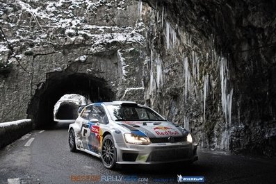 Jari-Matti Latvala - Miikka Anttila
81º Rallye Automobile de Monte-Carlo 2013. Volkswagen Polo R WRC. Abandonó por accidente en SS14 Moulinet - La Bollène Vésubie 1 de 23.54 km.

Del 15 al 20 de Enero, Valence.
Superficie: asfalto - nieve.

El Rallye tenia un total de 1778.81 Km de los que 468.42 Km divididos en 18 tramos eran especiales (2 de ellos fueron cancelados por exceso de nieve, SS17 Moulinet - La Bollene Vesubie 3 de 23.54 Km y SS18 Lantosque - Luceram 2 de 18.95 Km).

Tomaron la salida 73 equipos, finalizaron 45.@
Palabras clave: Jari-Matti_Latvala;Volkswagen;Polo;WRC;2013