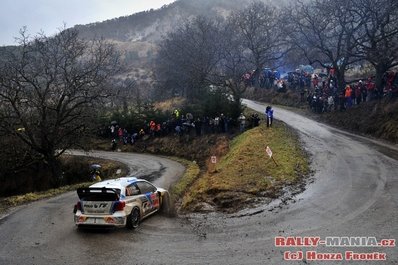 Sebastien Ogier - Julien Ingrassia
82º Rallye Automobile de Monte-Carlo 2014. Volkswagen Polo R WRC. Clasificado 1º.
El Rallye tenia un total de 1,373.36 Km de los que 360.48 divididos en 15 tramos, eran especiales, (una de ellas fue cancelada por exceso de nieve SS14 La Bollene Vesubie - Mouline 2 de 23.40 Km, mas conocido como Col de Turini, por exceso de nieve).
Se inscribieron 72 participantes, tomaron la salida 68, finalizaron 40.
Palabras clave: Sebastien_Ogier;Julien_Ingrassia;Volkswagen;Polo;WRC;Montecarlo;2014